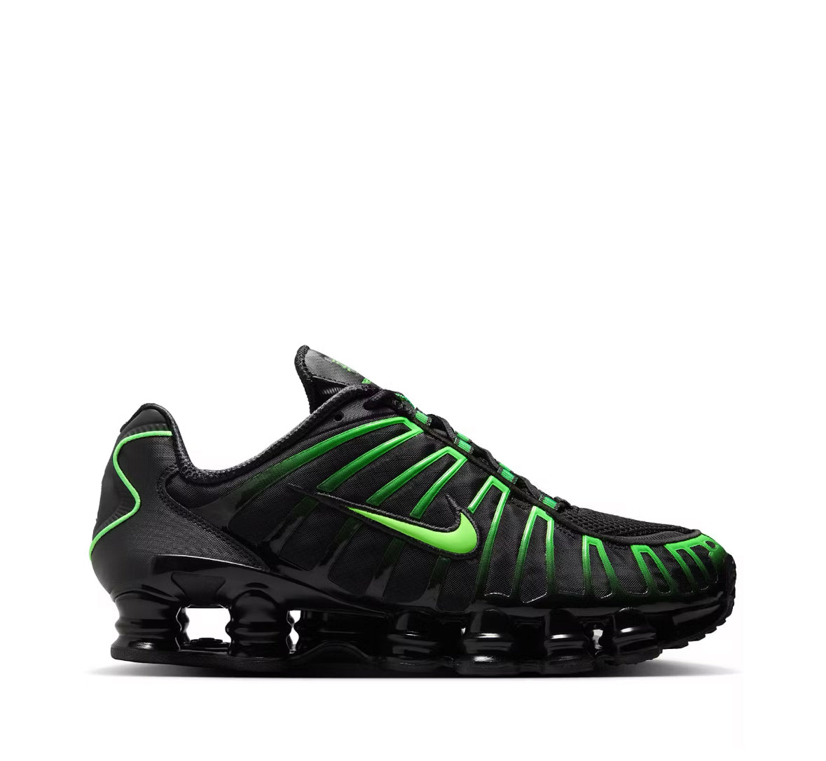 Nike Shox TL Black Green Strike