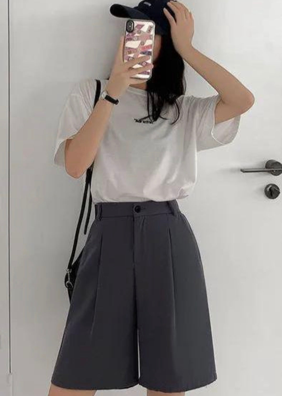 Women’s versatile wide casual loose shorts