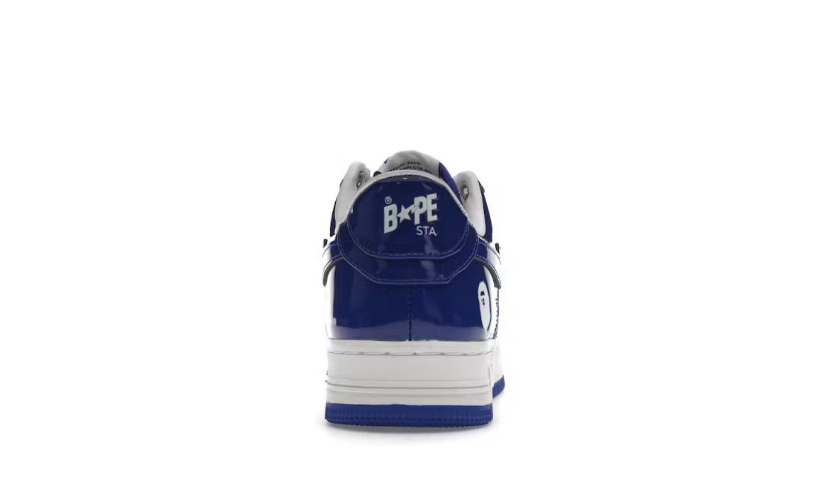 A Bathing Ape Bapesta low dark blue