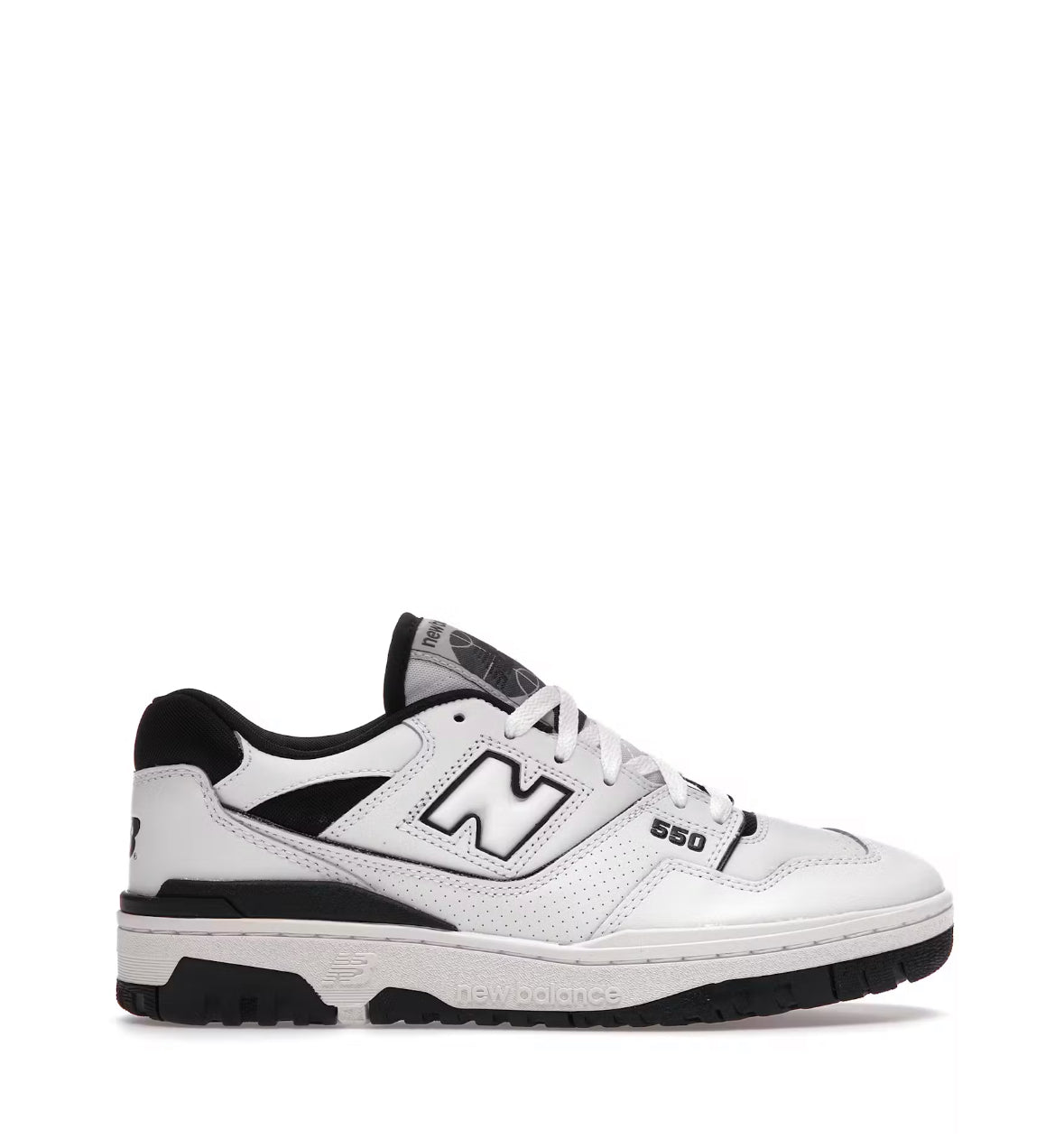 New Balance 550 white black