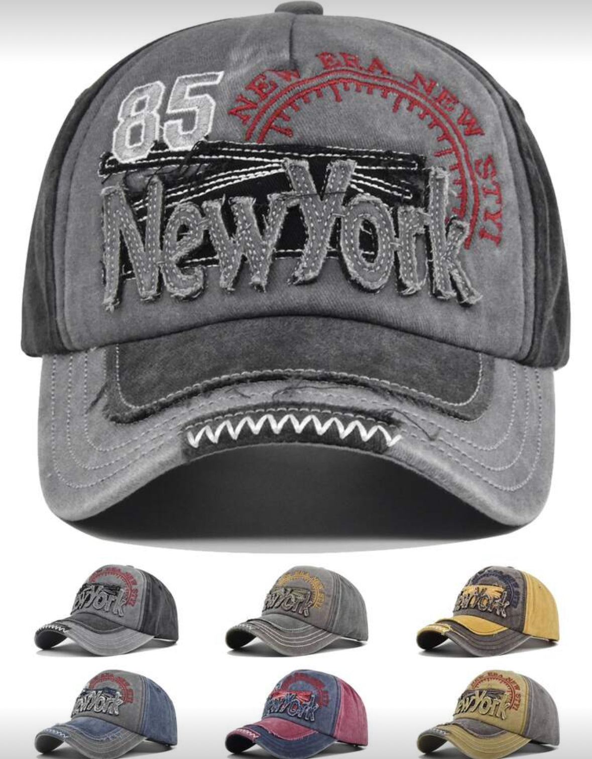 1 pc Embroidered New York baseball cap