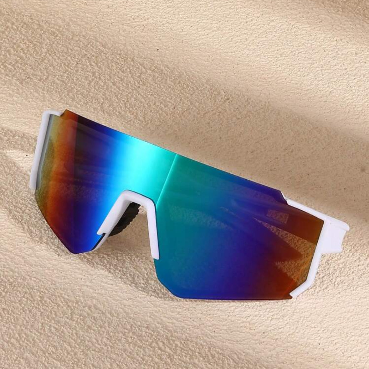 Street Style Mirrored Reflective Y2K Fashion Glasses