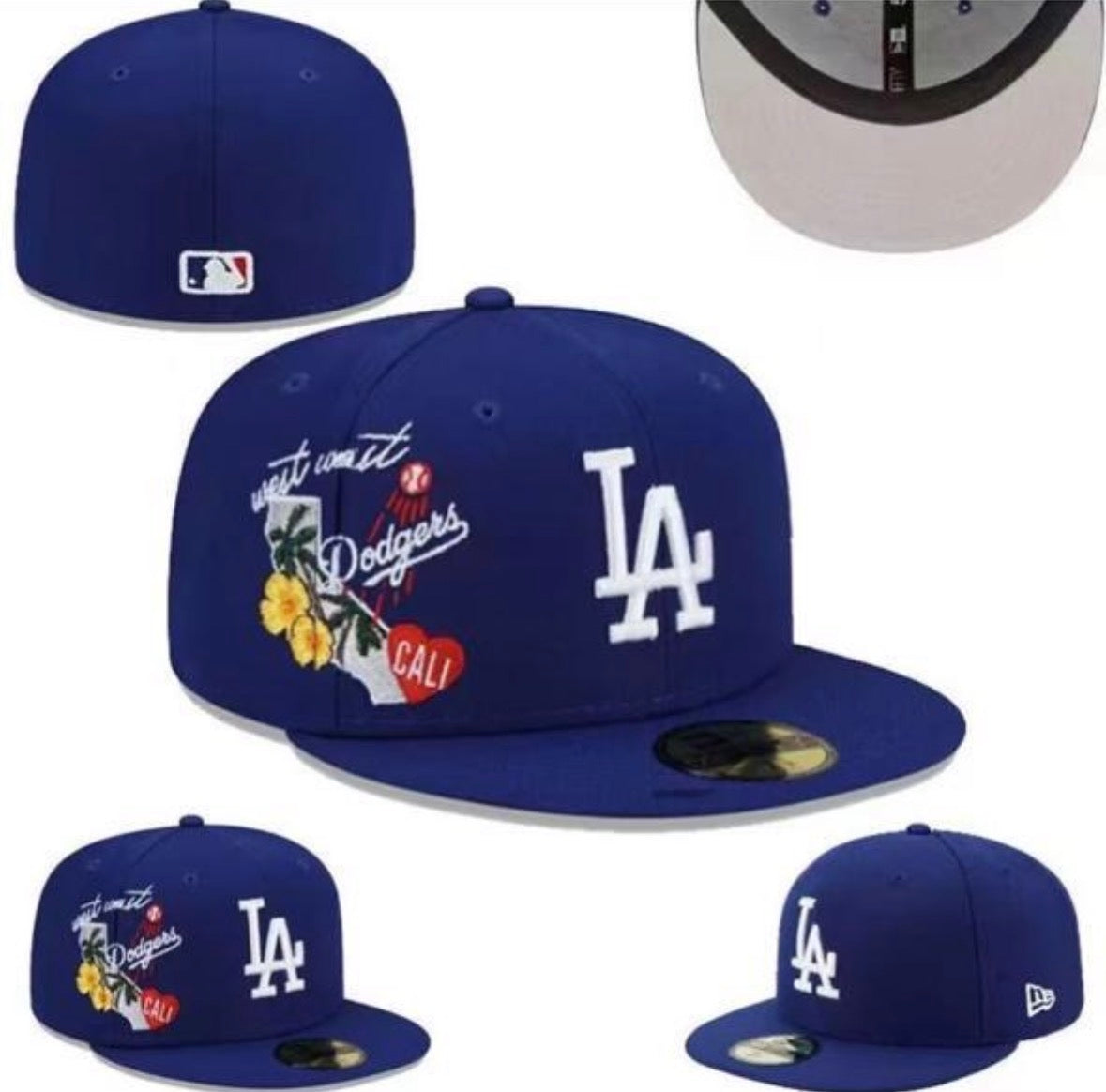 LA Dodgers new era 59Fifty fitted hat