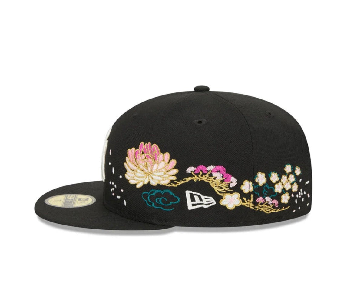 New York Yankees 59Fifty Cherry blossom Black