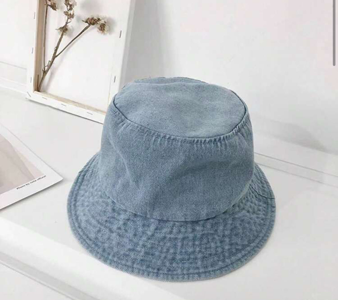 New Fashionable & Personalized Versatile Denim Bucket Hat