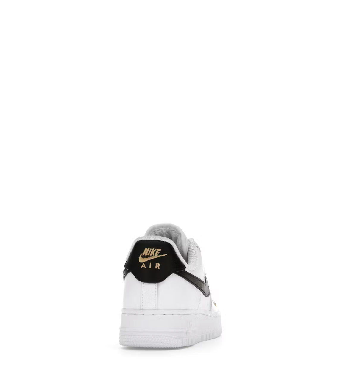 Nike Air Force 1 Low ‘07 Esseential white black gold mini swoosh
