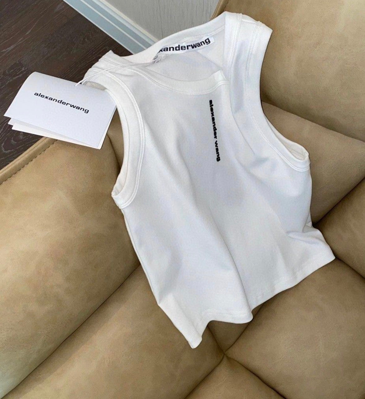 Women’s print short solid colour vest