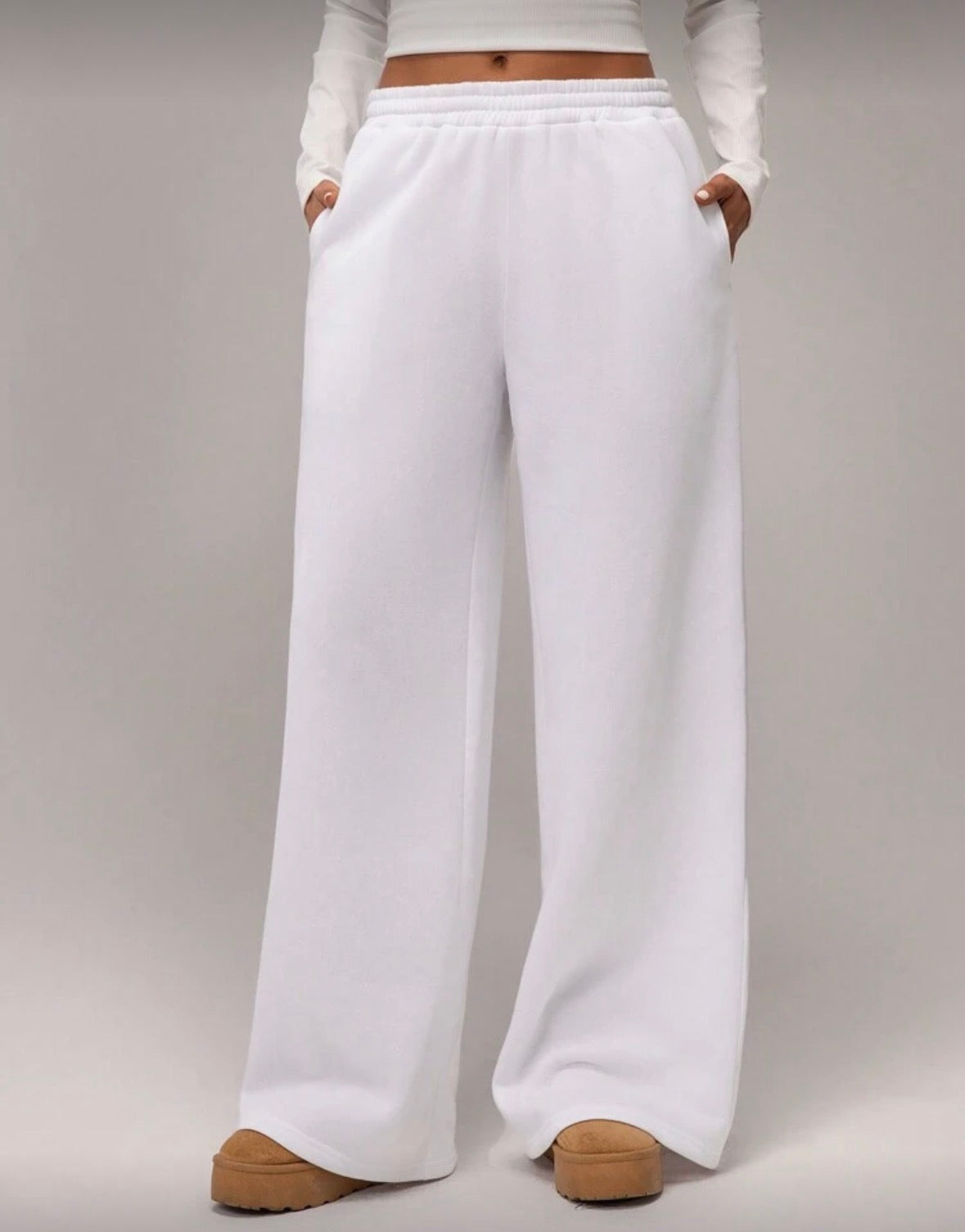 Women’s solid colour loose jogger sweatpants