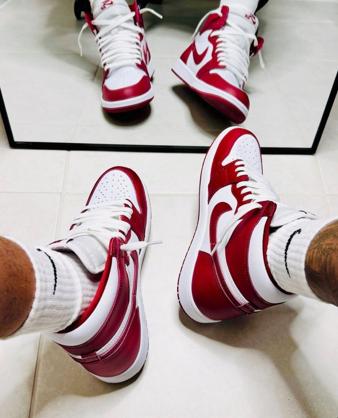 Air Jordan 1 low and high tops