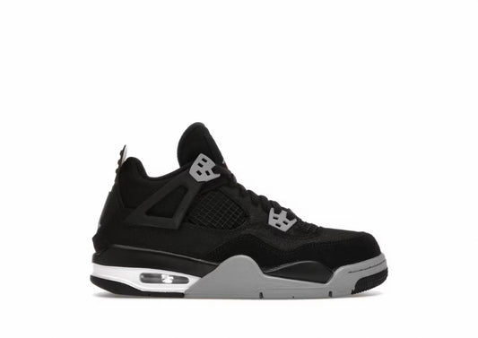 Jordan 4 Retro black canvas