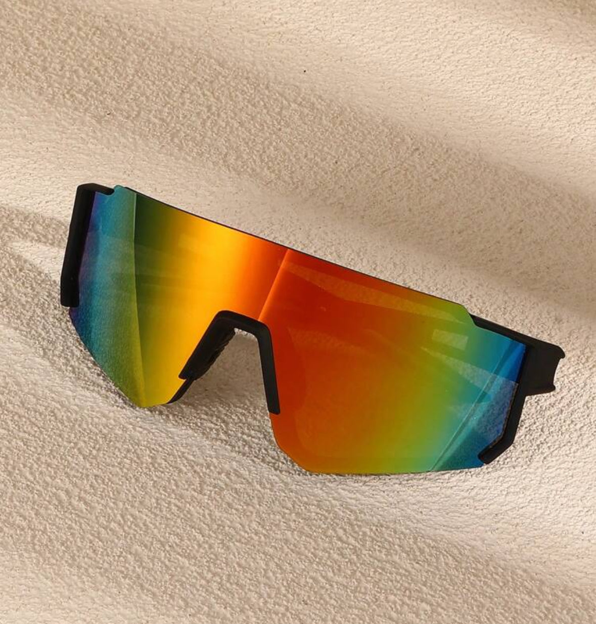 Street Style Mirrored Reflective Y2K Fashion Glasses