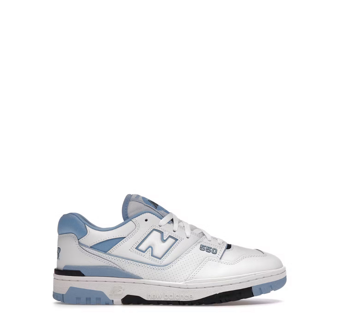 New Balance 550 UNC white university blue