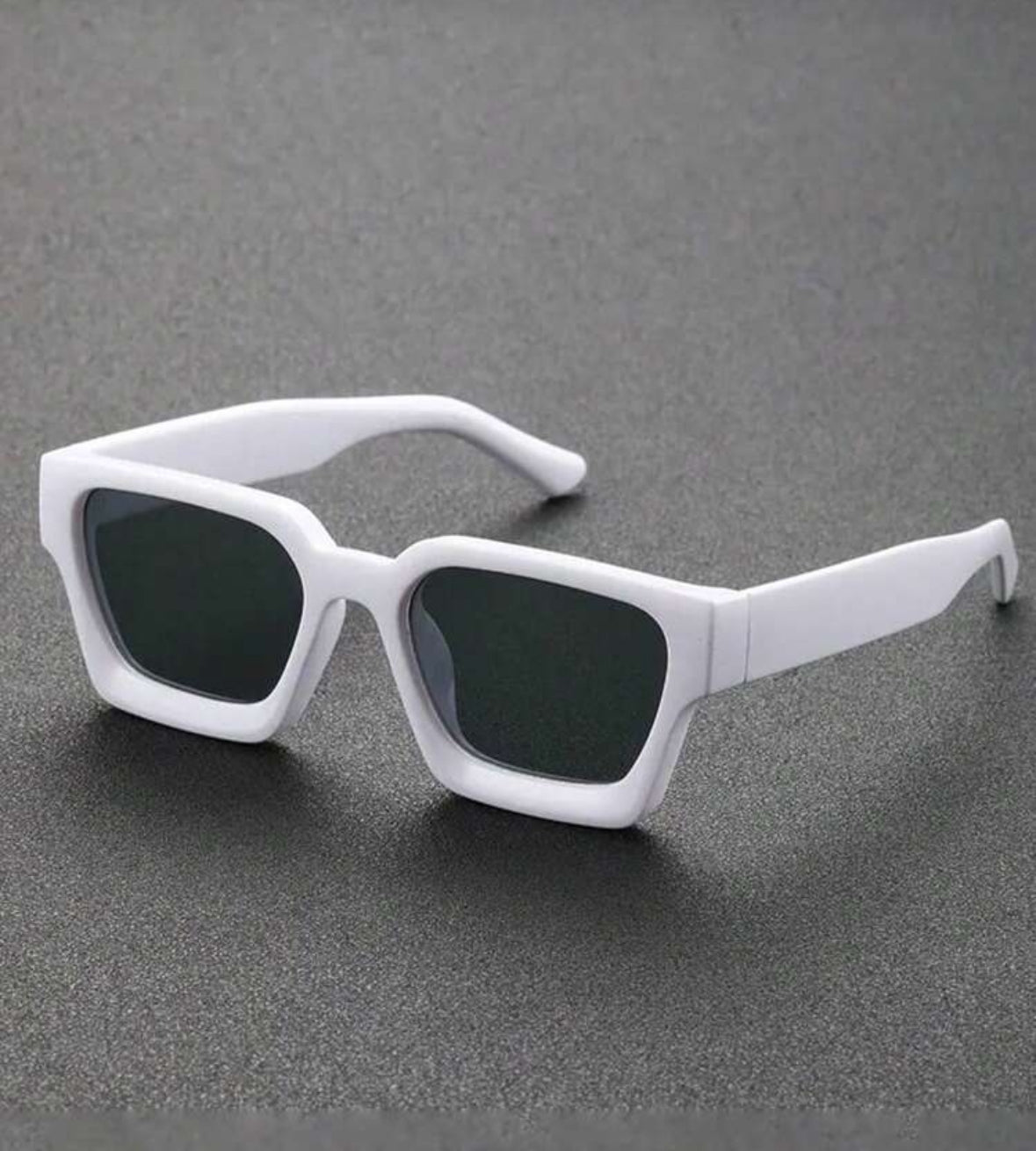 1/2 Pair New Y2K Style Square Fashion Glasses For Men, Versatile For Daily, Outdoor, Streetwear