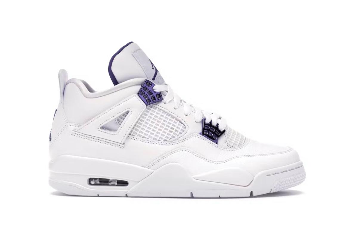 Jordan 4 Retro metallic purple