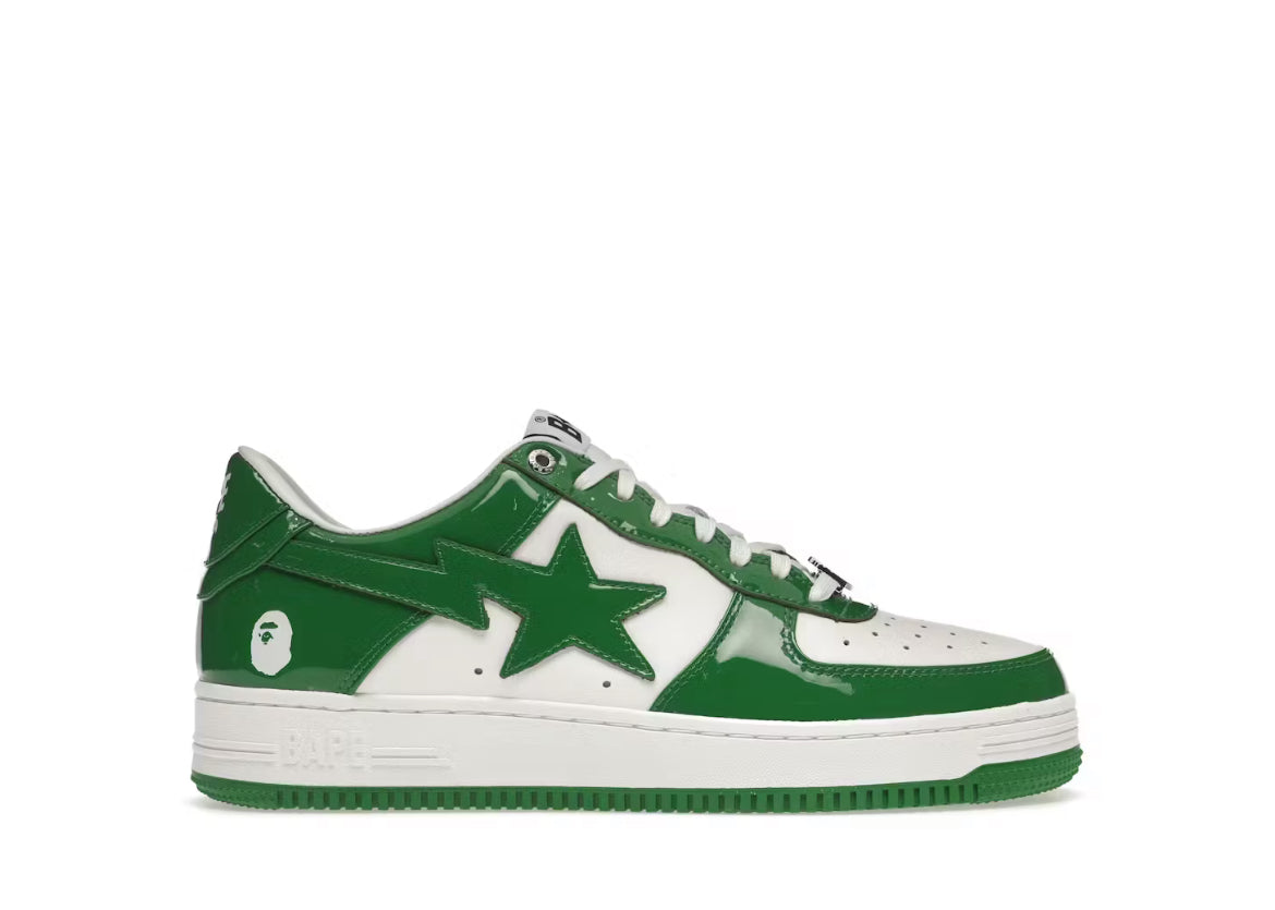 A Bathing Ape Bapesta Low Green