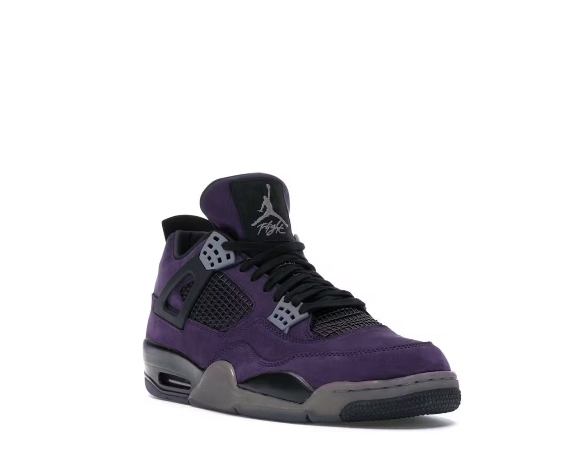 Air Jordan 4 Retro Travis Scott Purple friends and family