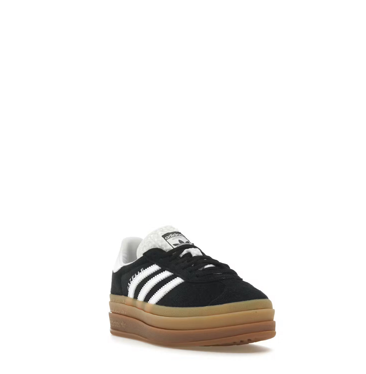 Adidas Gazelle Bold black white gum