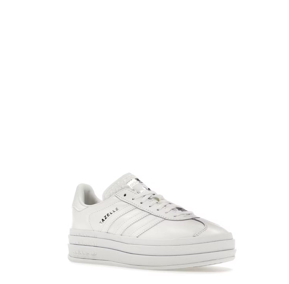 Adidas Gazelle Bold triple white