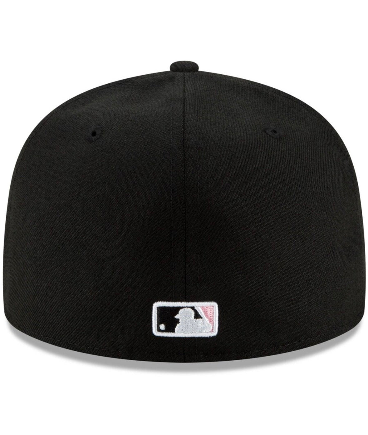 New York Yankee New Era black World Series 59Fifty paisley underbill fitted hat