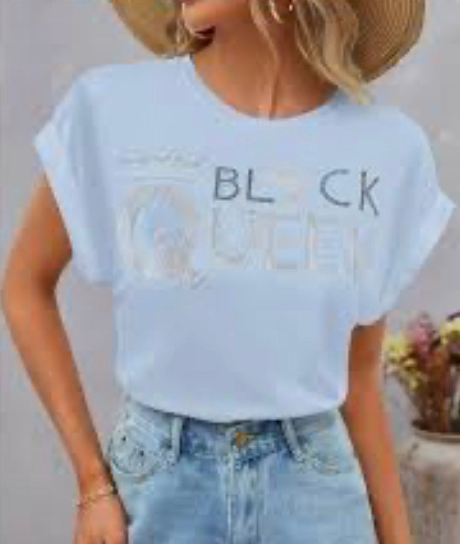 Women’s cropped printed design cute top