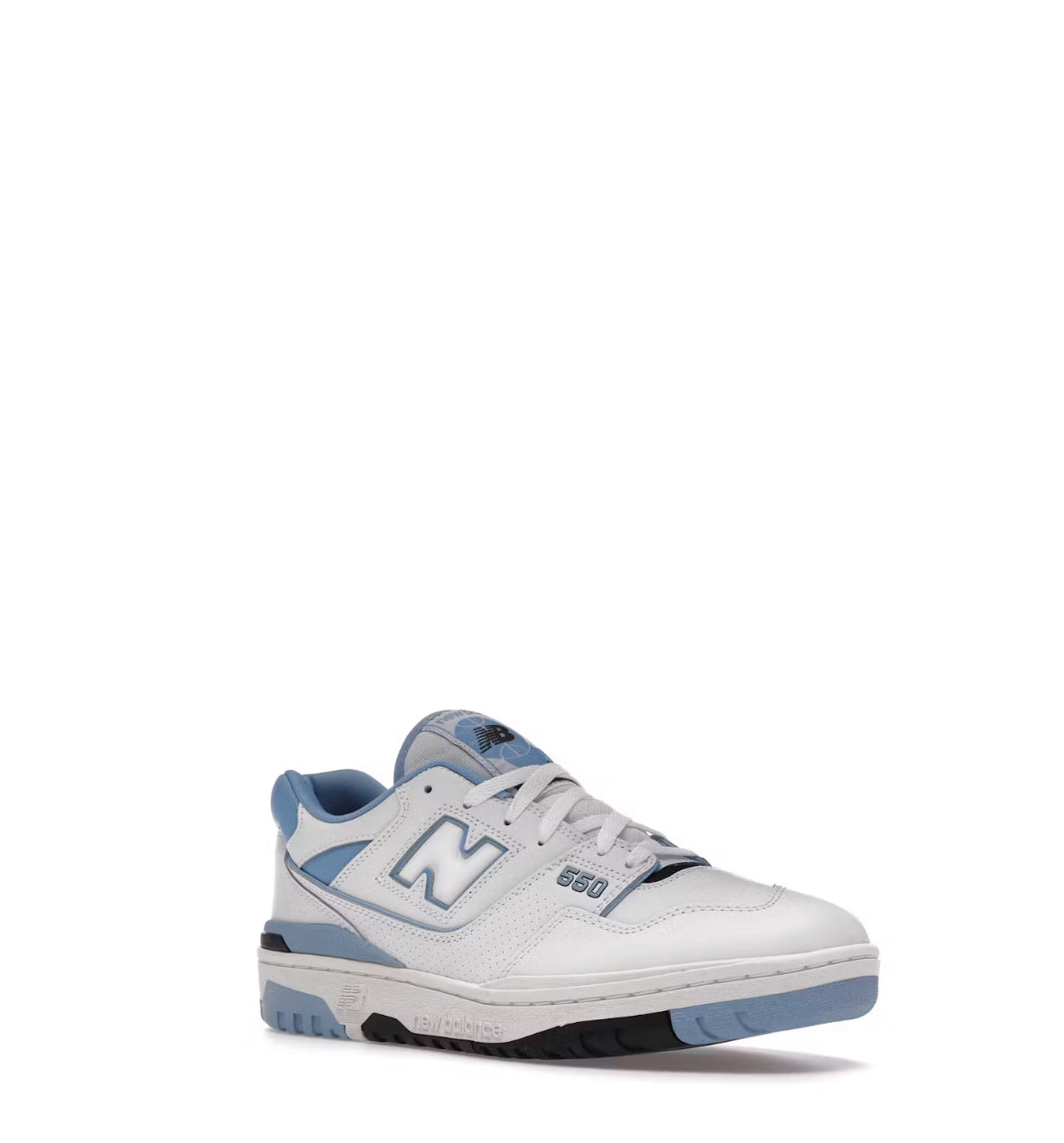 New Balance 550 UNC white university blue