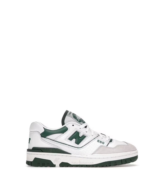 New Balance 550 white green