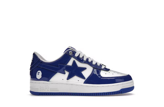 A Bathing Ape Bapesta low dark blue