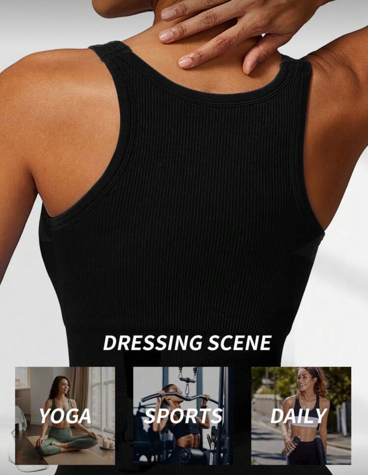 Black sexy yoga shapewear bodysuit for women