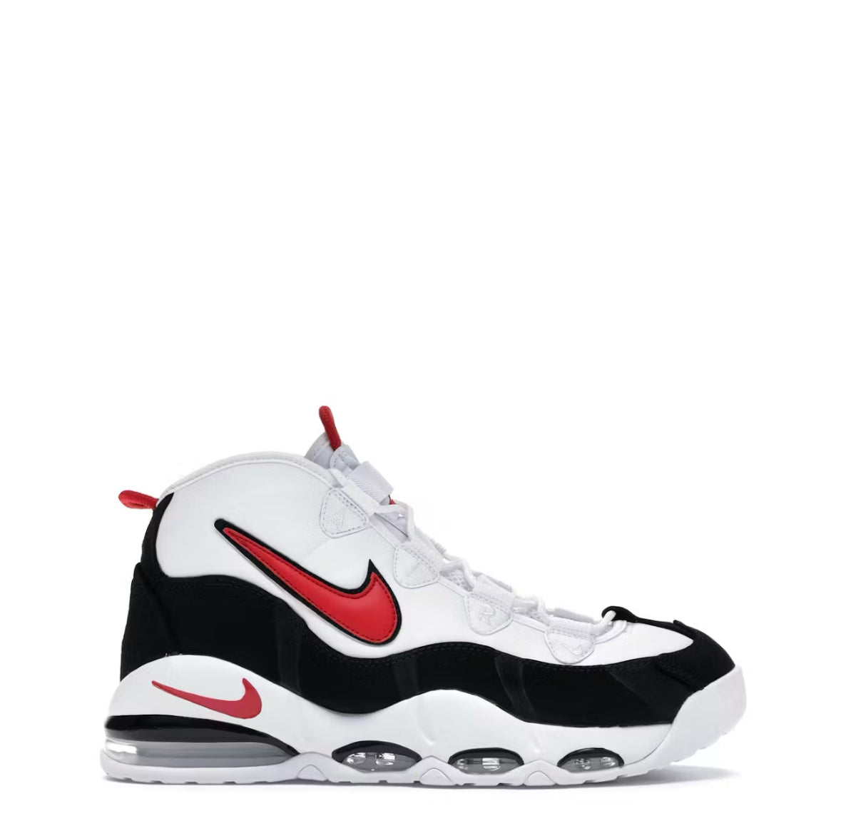 Nike Air Max uptempo white red black