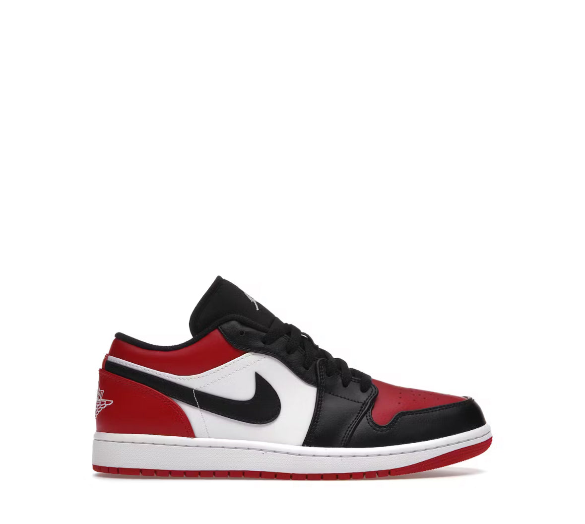 Jordan 1 low bred toe