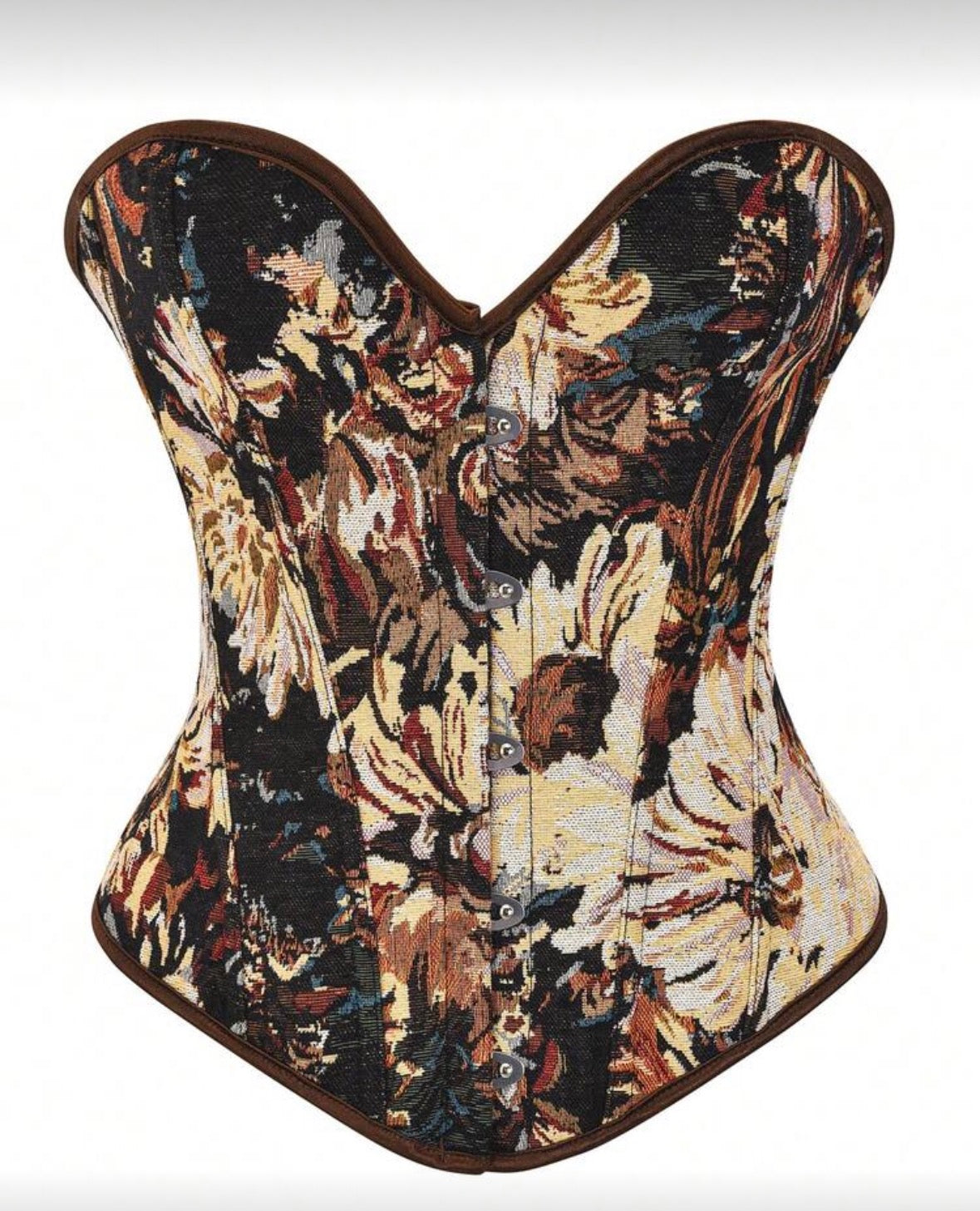 Floral Print Backless Tie Camisole Top, Suitable For New Year Party, Valentine's Day, Holiday, Corset Top