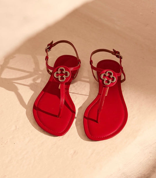 Women's Street Fashion Flat Thong Sandals, Casual, Comfortable Flat sandals