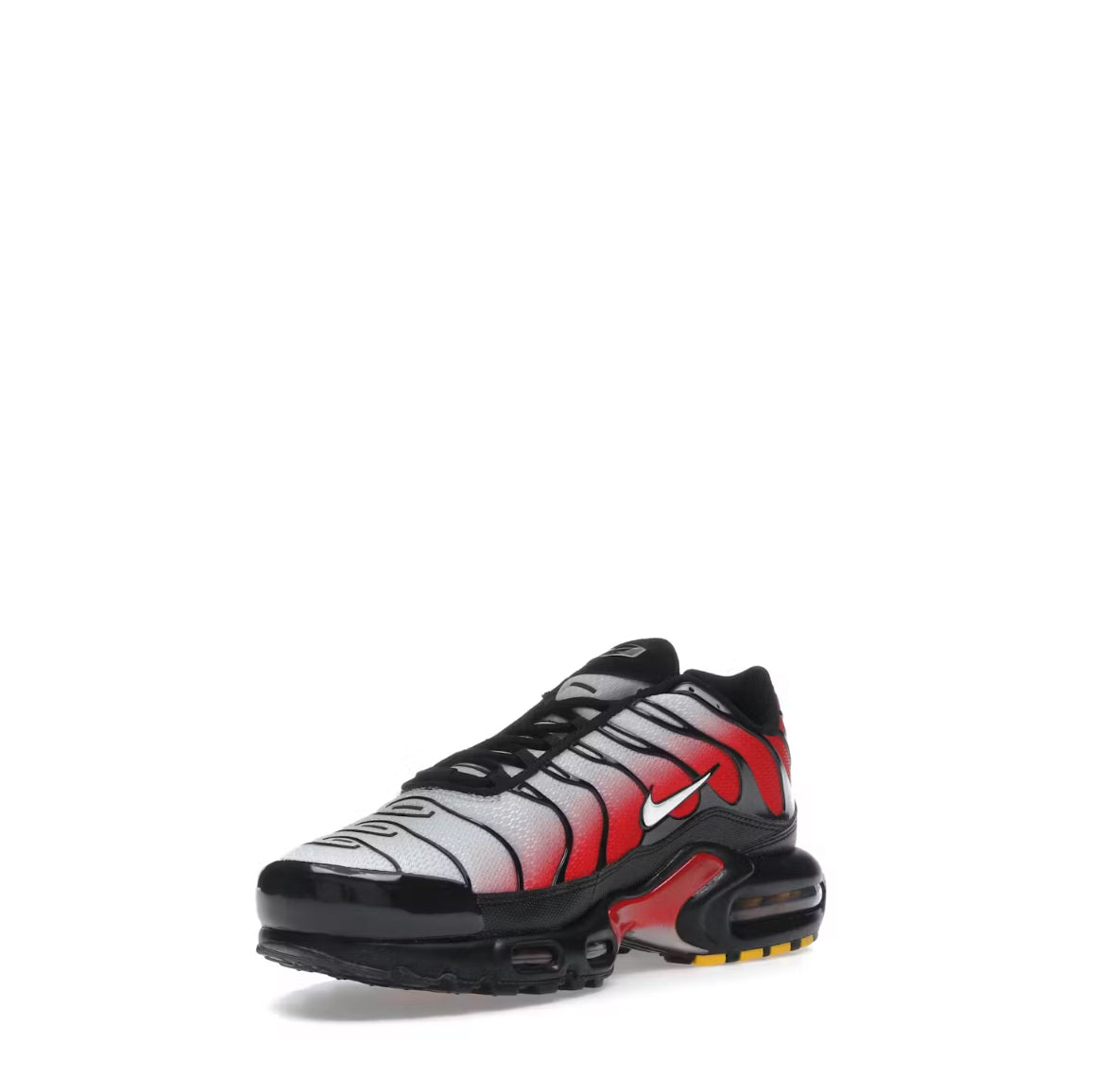 Nike Air Max Plus pure platinum university red  black white
