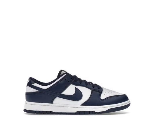 Nike Dunk Low White Midnight Navy