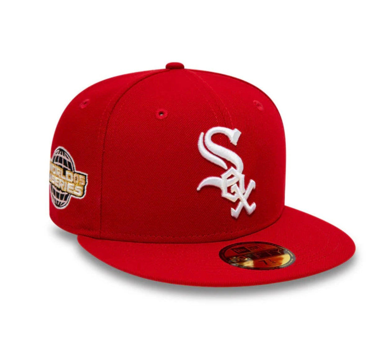 Chicago white sox MLB World Series red 59Fifty Fitted cap