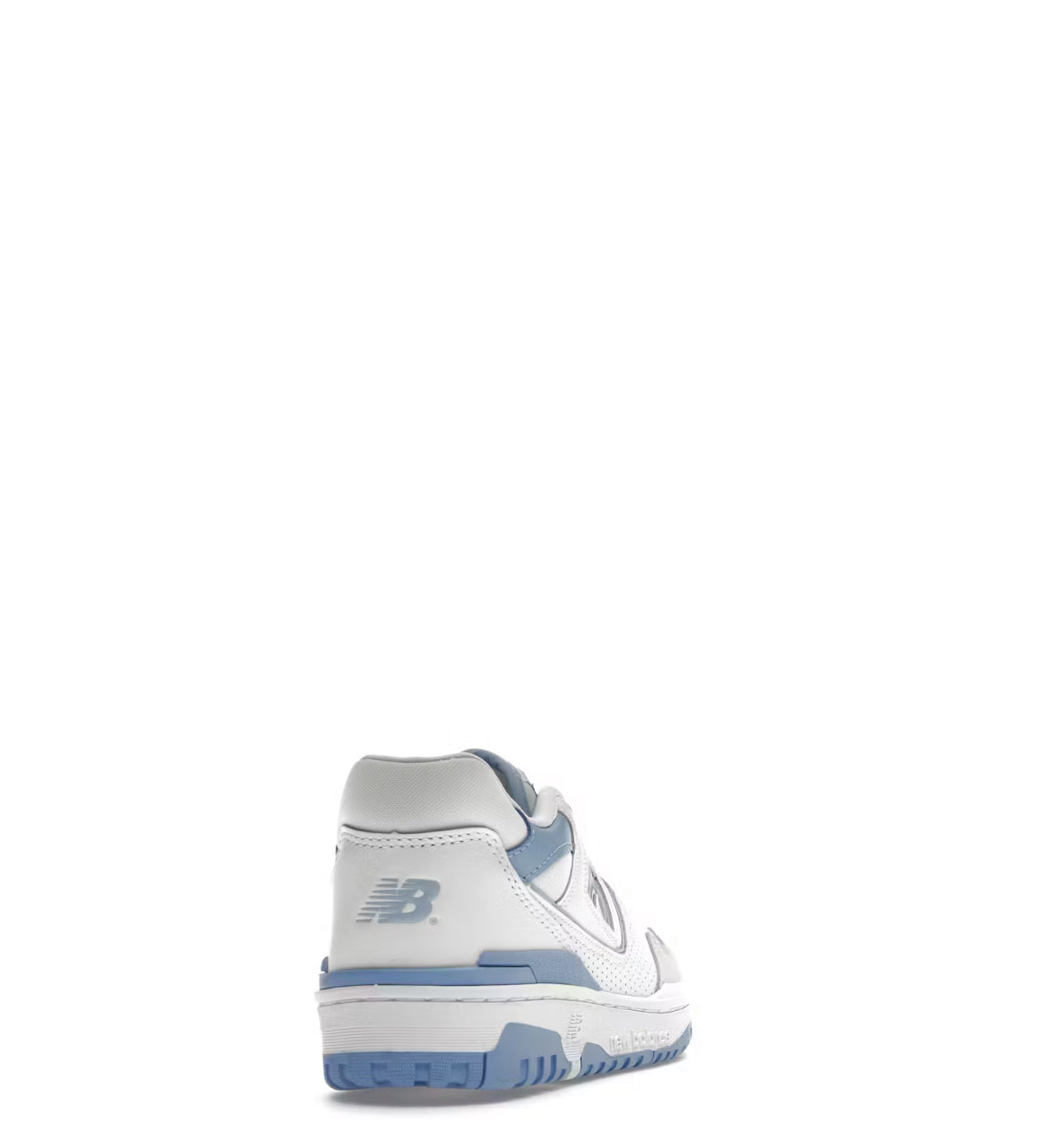 New Balance 550 white blue haze rain cloud