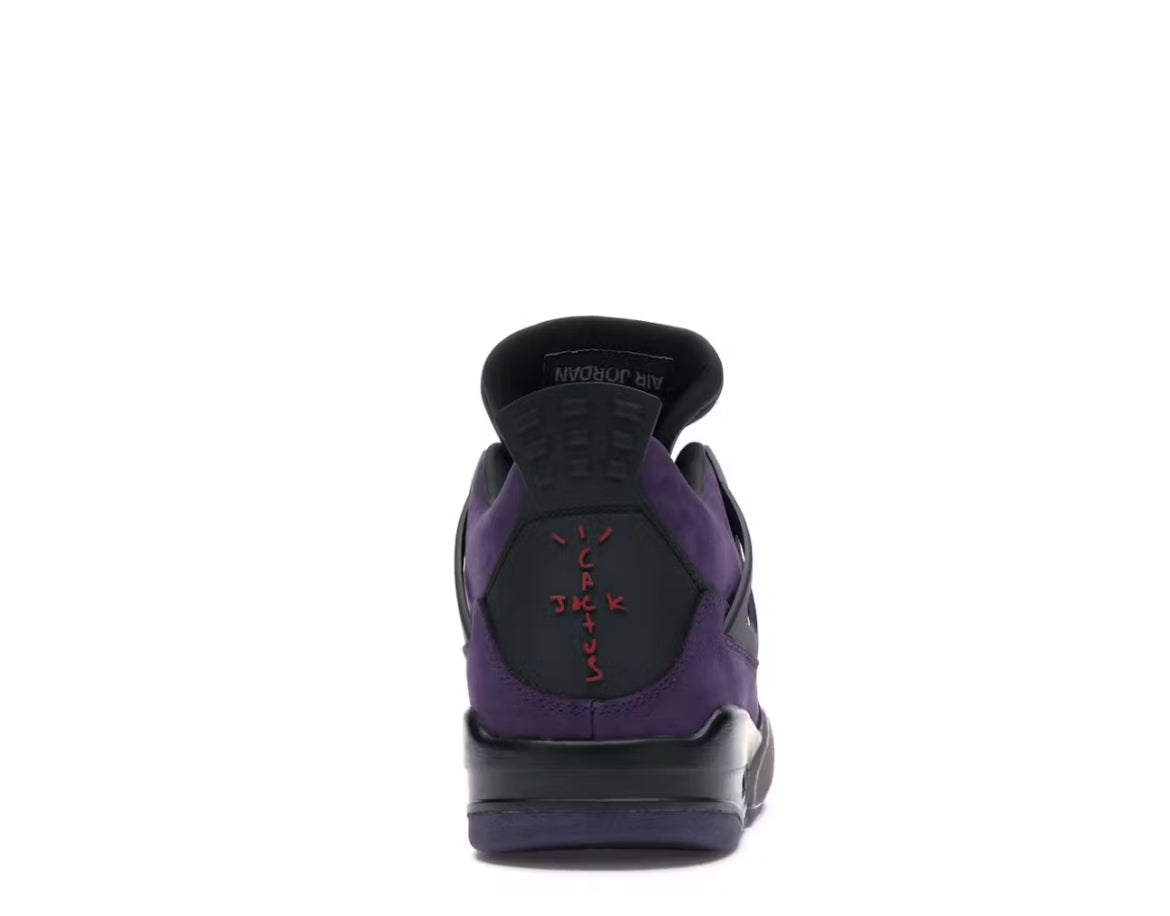 Air Jordan 4 Retro Travis Scott Purple friends and family