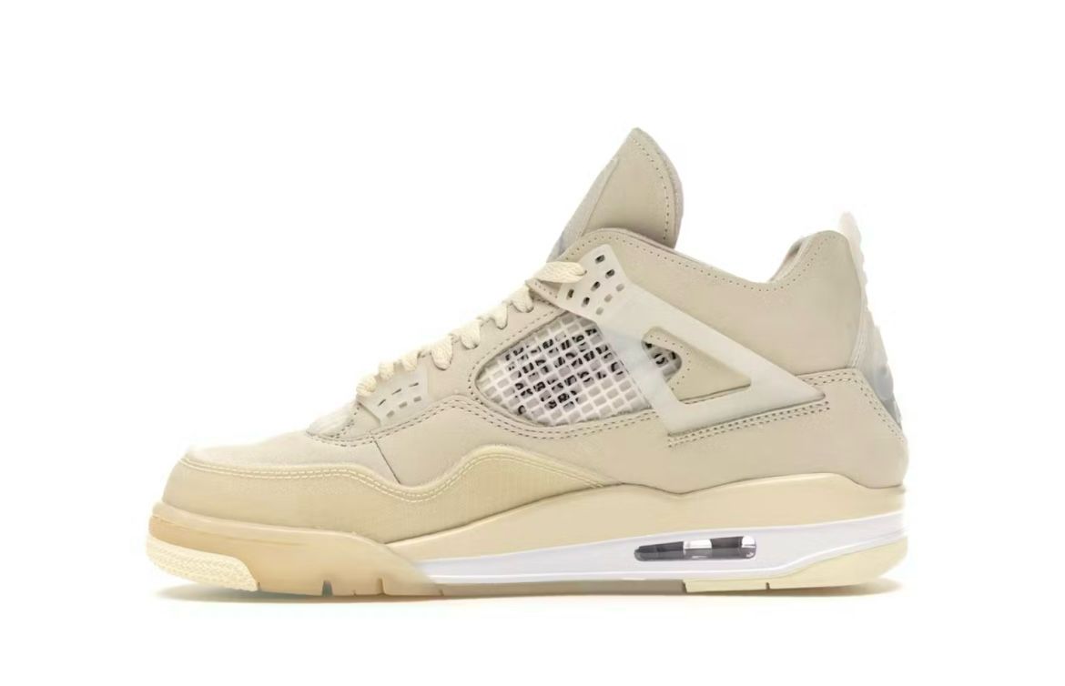 Air Jordan 4 retro off white sails
