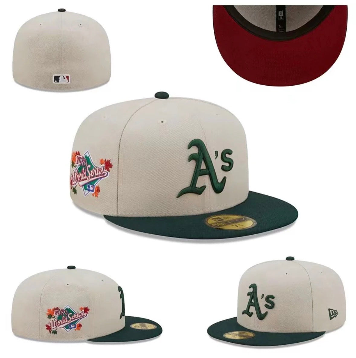 Oakland athletics World Series Fall edition 59Fifty fitted hat