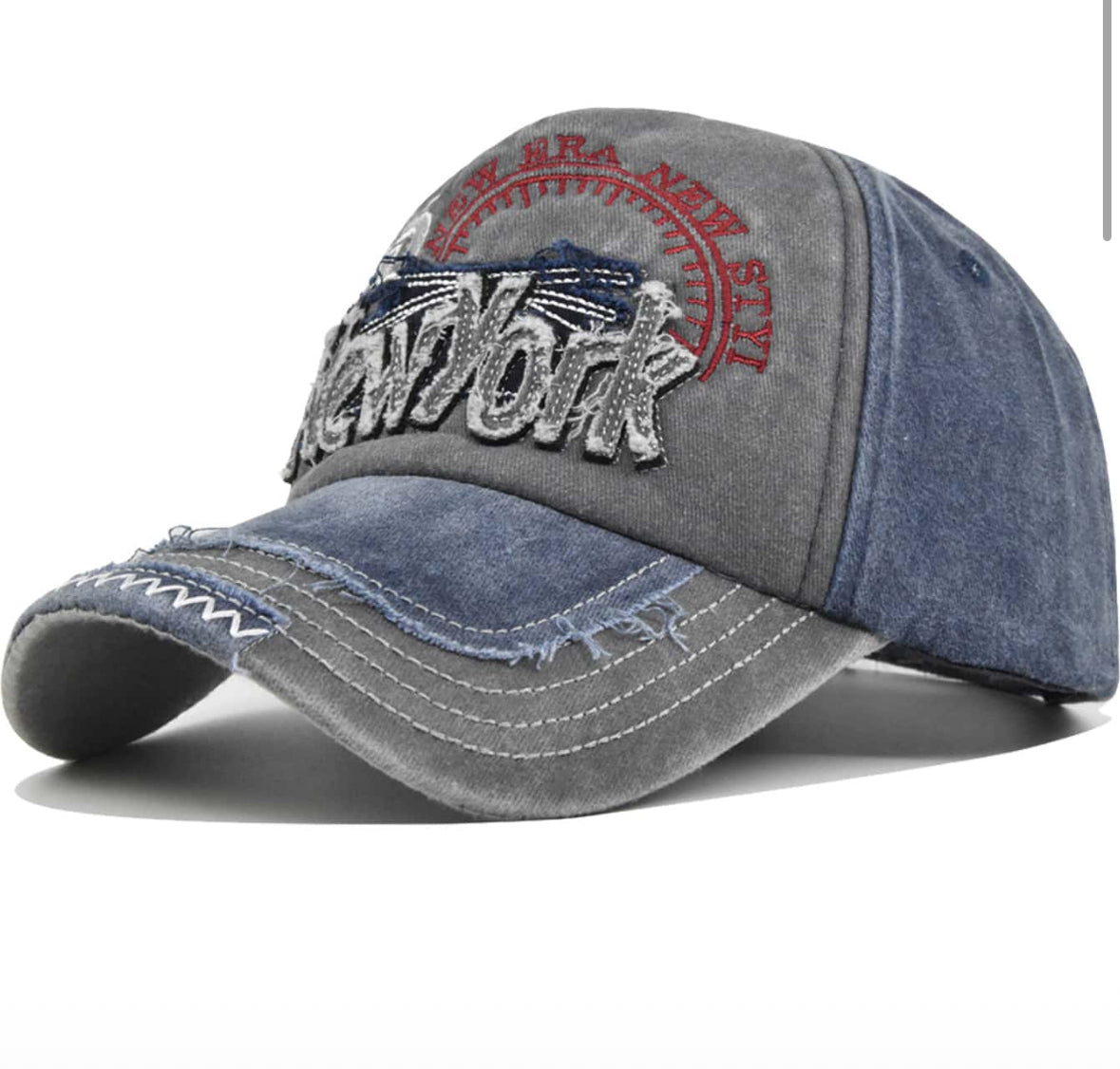 1 pc Embroidered New  York baseball cap