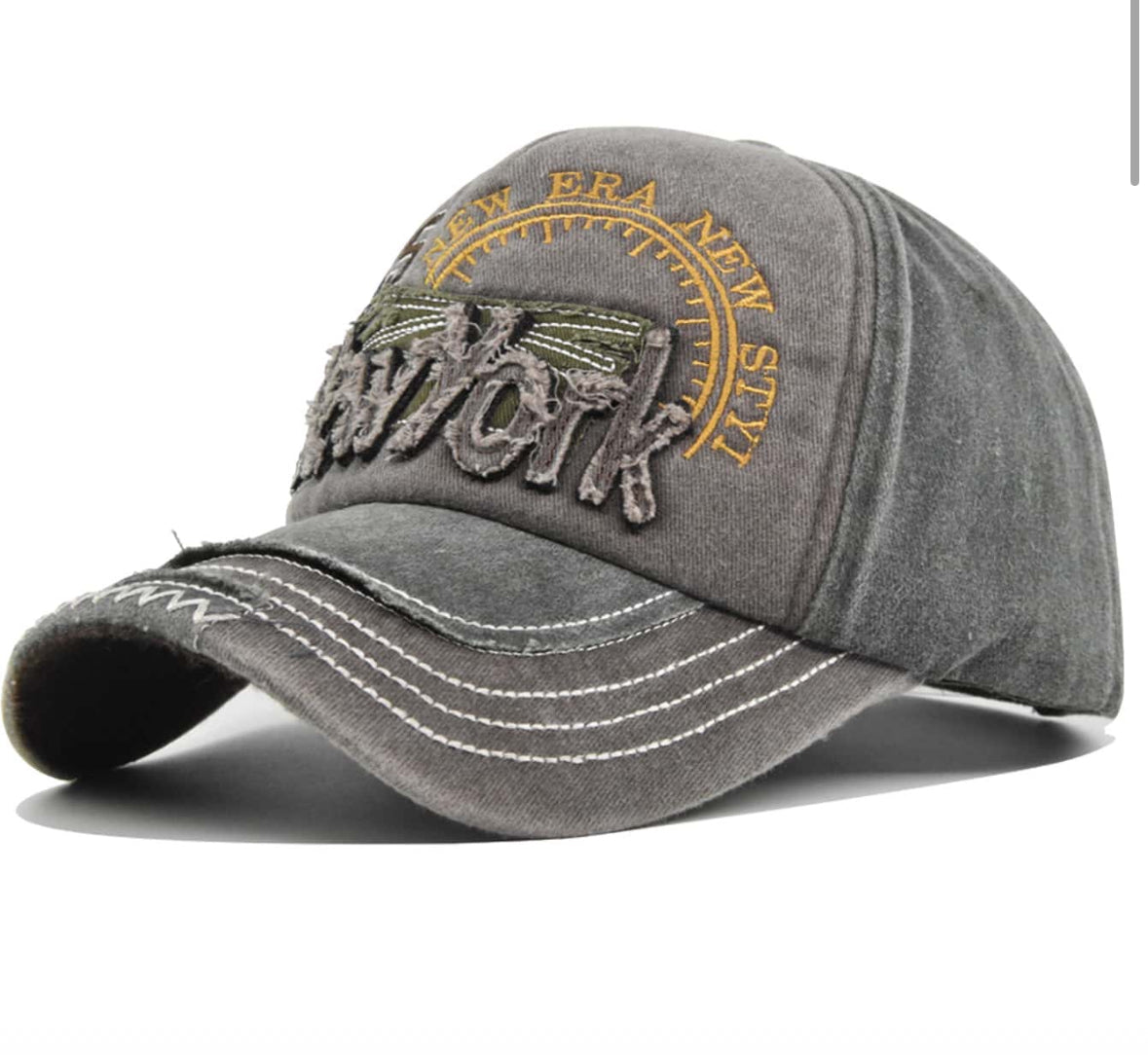 1 pc Embroidered New  York baseball cap