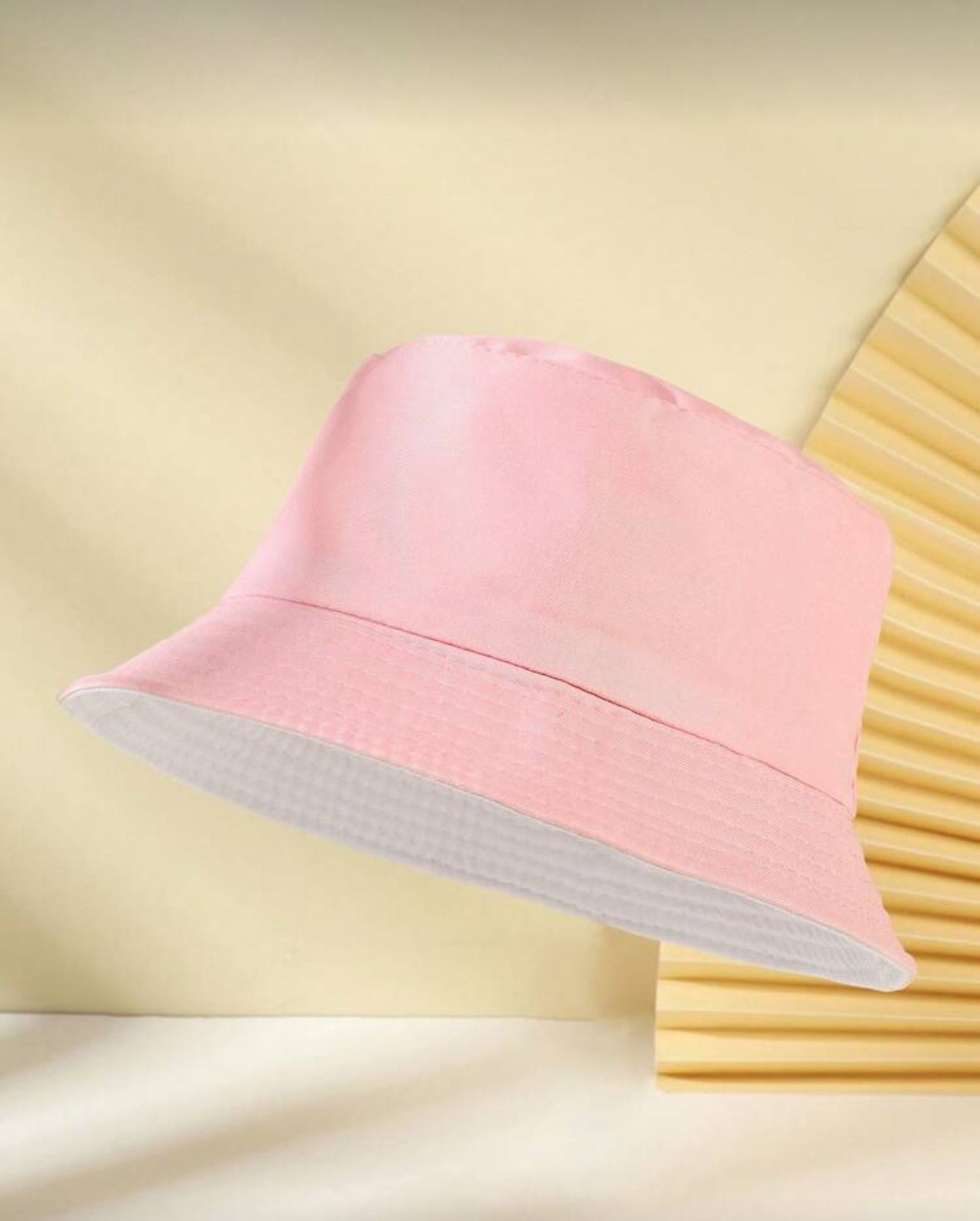 Solid sophisticated bucket hat