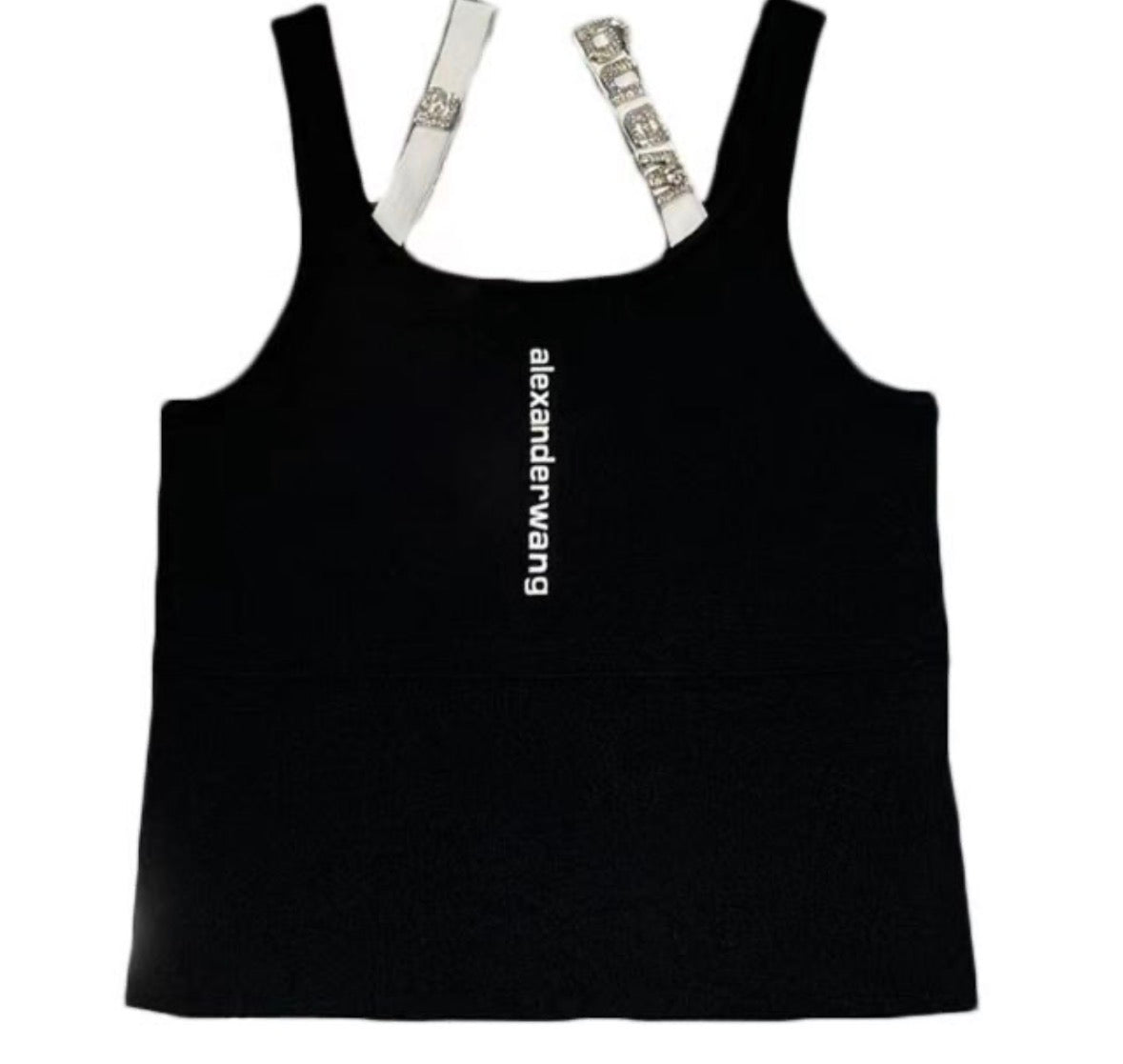 Women’s print short solid colour vest