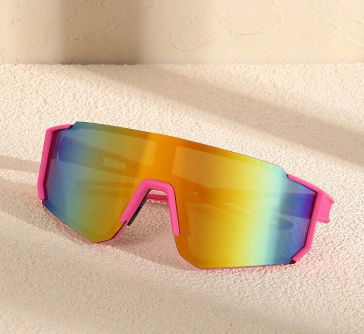 Street Style Mirrored Reflective Y2K Fashion Glasses