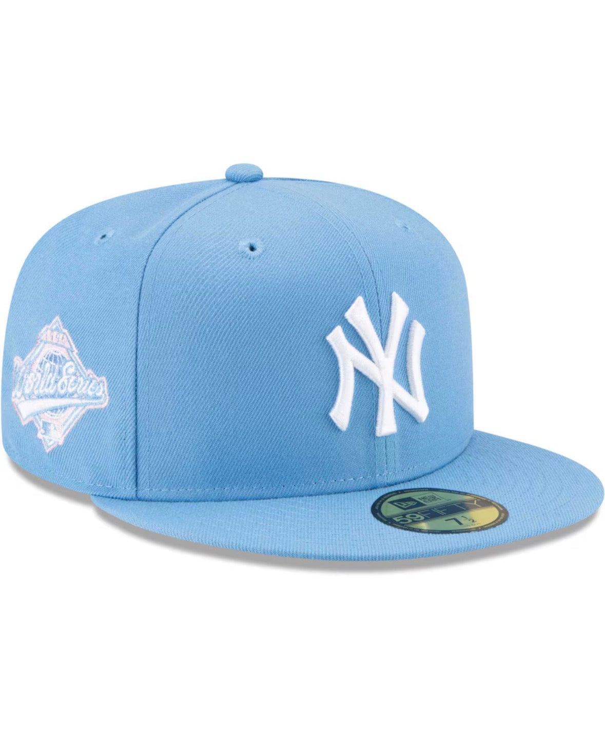 New York Yankees new era light blue Easter collection 59Fifty fitted hat