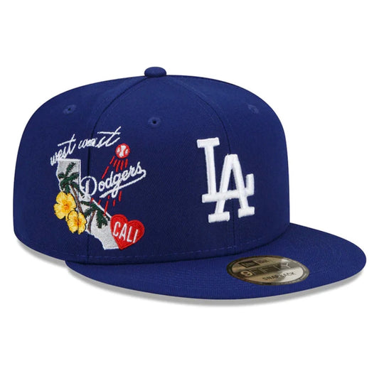 LA Dodgers new era 59Fifty fitted hat