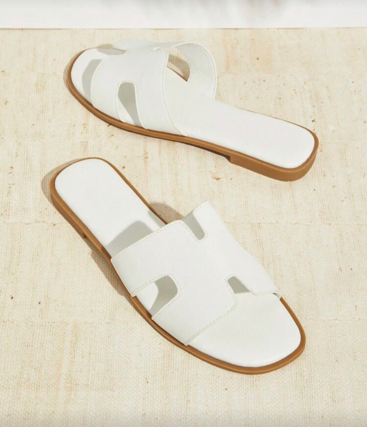 All-Time Bestseller Women's Luxe-Inspired Harness Cutout Open Toe Timeless Pu Pink Rose Slides-Elegan