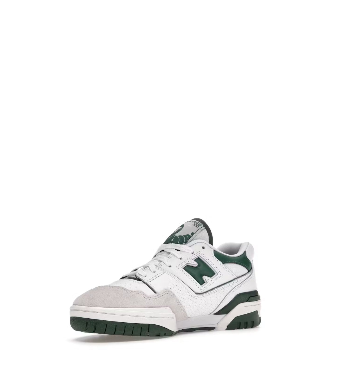 New Balance 550 white green