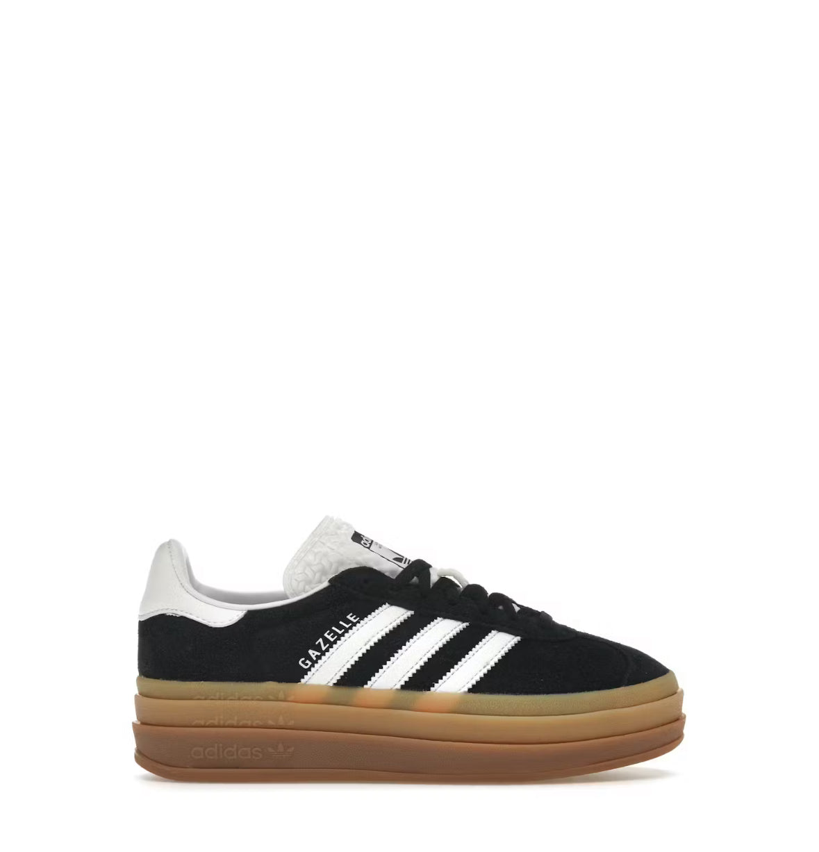 Adidas Gazelle Bold black white gum