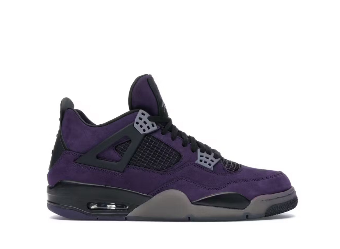 Air Jordan 4 Retro Travis Scott Purple friends and family